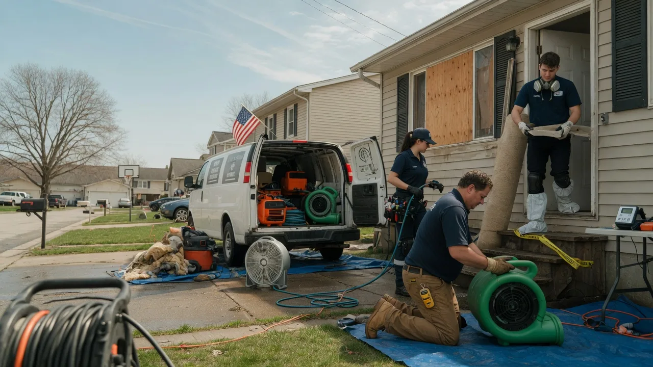 Water Damage Restoration in Brooks, MN near me